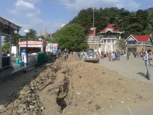 Ridge Shimla dug up again